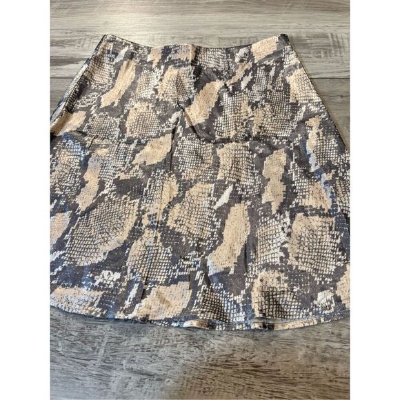 H&M snake skin print, miniskirt size S - Picture 4 of 9